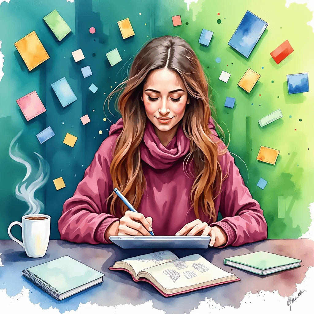 Watercolor Illustration Example 3