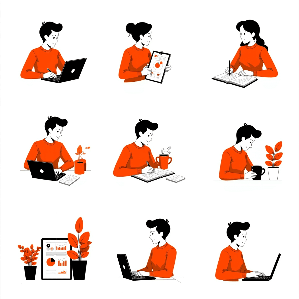 60 AI Illustration Prompts That Produce Consistent, On-Brand Results