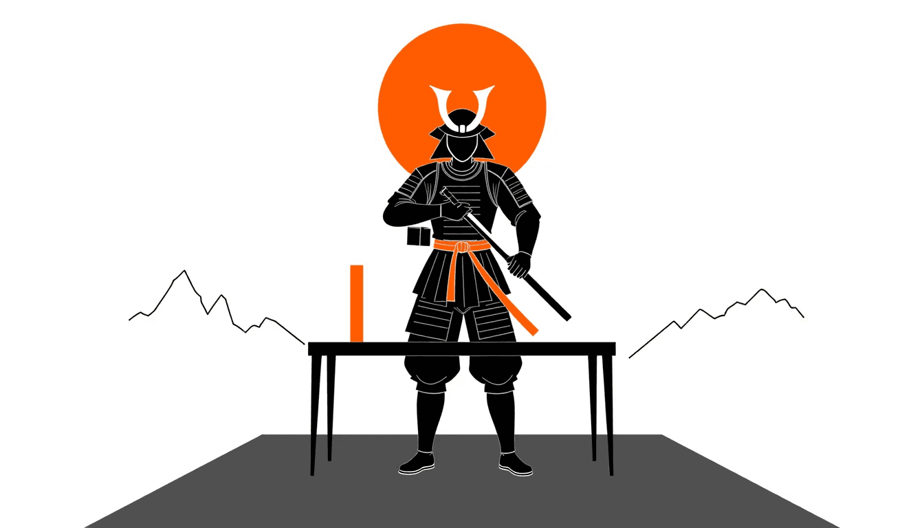 samurai illustration illustration