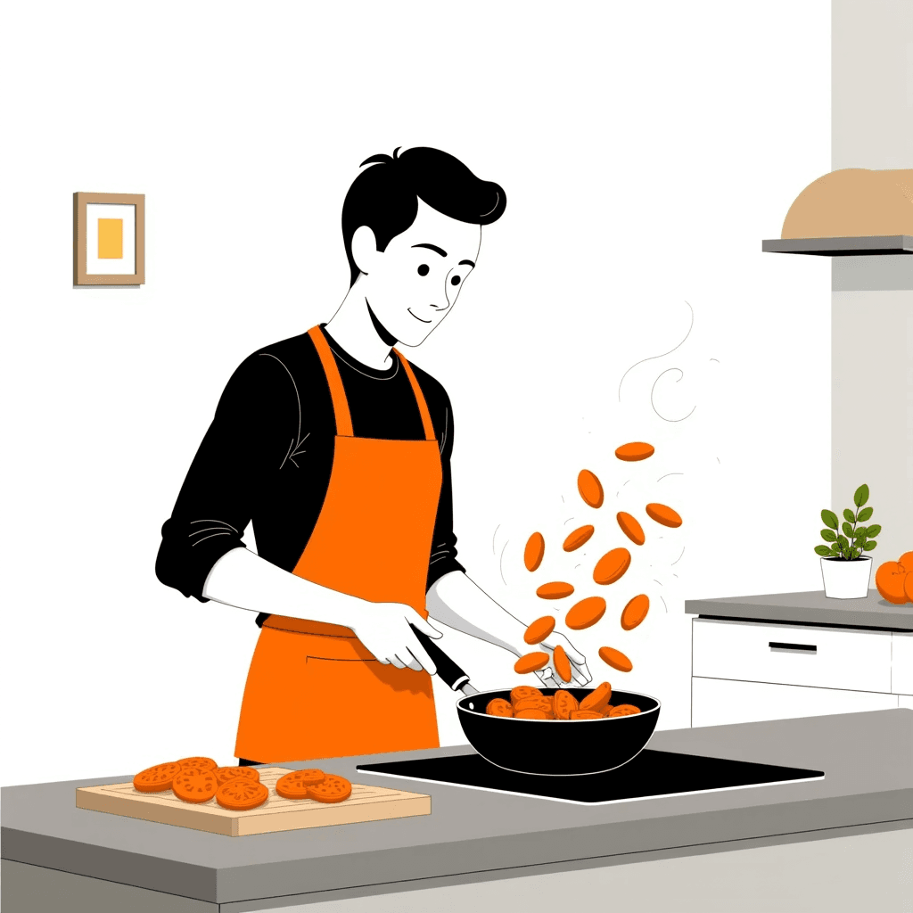 cooking illustration illustration